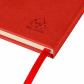 Gerecycled notitieboekje A5 Bloom - rood