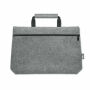 TAPLA - RPET vilt laptop tas met rits - Grijs