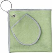 rPET golfhanddoek Idris zwart