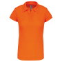 Damessportpolo Orange XXL
