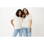Iqoniq Yala dames lichtgewicht gerecycled katoen t-shirt, natural raw (XS)