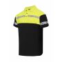 7003 POLO PIQUE PGL Black/Yellow XXL 7003 POLO PIQUE PGL Black/Yellow XXL