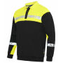 7100 POLO SWEATSHIRT PGL Black/Yellow S