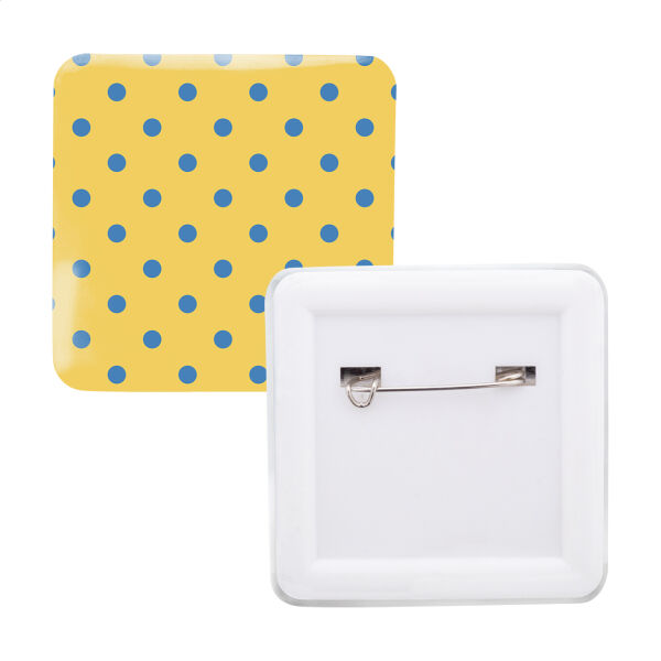 SquareBadge Maxi - pin button badge SquareBadge Maxi - pin button badge