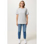 IQONIQ Kakadu relaxed gerecycled katoen t-shirt, heather grey (XXS)