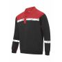 7100 POLO SWEATSHIRT PGL Black/Red 5XL