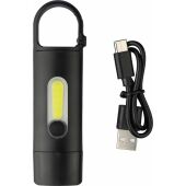 Gerecyclede ABS mini-zaklamp Zai zwart