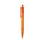 X3 GRS gerecycled PC plastic pen frosted, oranje