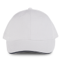 Orlando - 6 panel cap White / Navy One Size Orlando - 6 panel cap White / Navy One Size