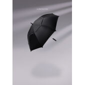 AWARE™ 27" Hurricane stormparaplu, zwart