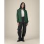 Trailer 2.0 - Het unisex sweatshirt met rits en opstaande kraag - Bottle Green (XS)