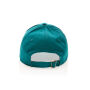 Impact AWARE™ 5 panel 280gr recycled katoenen cap, verdigris