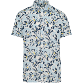Ivory Floral Blue