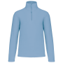 Enzo - Fleece met ritskraag Sky Blue M