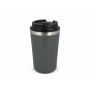 Gerecycled RVS Koffie beker 400ml - Grijs
