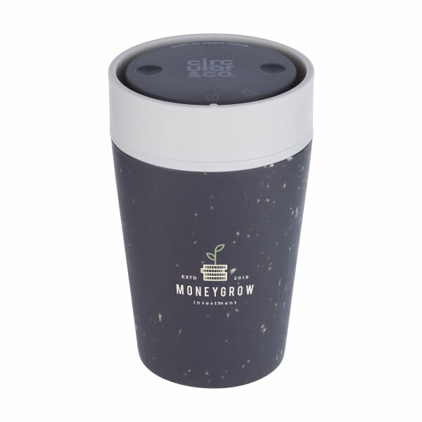 Circular&Co Recycled Coffee Cup 227 ml Kaffeebecher - grau/weiß Circular&Co Recycled Coffee Cup 227 ml Kaffeebecher - grau/weiß
