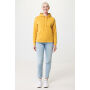 Iqoniq Jasper gerecycled katoen hoodie, ochre yellow (XXS)