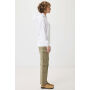IQONIQ Yengo recycled katoen hoodie met steekzakken, recycled white (L)