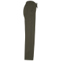 Verwassen damesbroek in linnen Washed Organic Khaki XXL