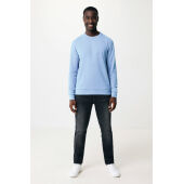 IQONIQ Zion gerecycled katoen sweater, sky blue (XXS)