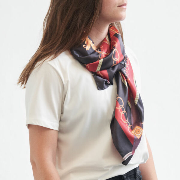 VICTORIA - Sjaal recycled satijnpolyester