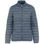 Ecologische lichte donsjekker voor dames Mineral Grey S