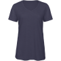 TriBlend V-neck TEE / Woman Heather Navy XS TriBlend V-neck TEE / Woman Heather Navy XS