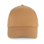 Biologisch katoenen pet met 5 panelen - K-up Gold Label Honey Brown One Size