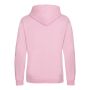 VARSITY HOODIE, BABY PINK/ARCTIC WHITE, XL, JUST HOODS