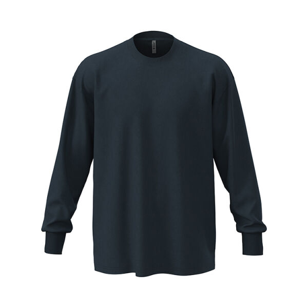 NLA T-shirt Longsleeve Heavyweight unisex M004 Midnight Navy-XL NLA T-shirt Longsleeve Heavyweight unisex M004 Midnight Navy-XL
