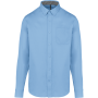 Herenoverhemd met lange mouwen van katoen Nevada Sky Blue XS