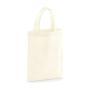 COTTON PARTY BAG FOR LIFE, WHITE, One size, WESTFORD MILL