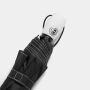 Stormvaste, automatisch te openen- en sluiten pocketparaplu STREETLIFE wit, zwart