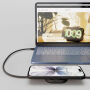 Zens Oplaadkabel USB-C naar USB-C Pro 2, zwart