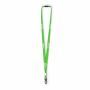 Polyester tubulaire keycord met metalen klem