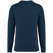 Ecologische uniseks sweater met ronde hals French Terry Washed Navy Blue S