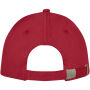 Doyle 5 panel cap - Rood Doyle 5 panel cap - Rood