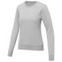 Zenon dames sweater met crewneck - Heather grijs - 2XL