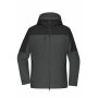 Ladies' 3-in-1 Jacket GRS carbon/black XS