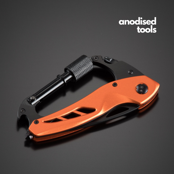 OPTIMA VOUWMES MET KARABIJNHAAK