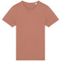 Afgewassen uniseks T-shirt korte mouwen Washed Sienna 3XL