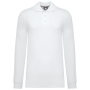 Polo lange mouwen White S