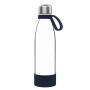 Fles RETUMBLER-myTOULON GLASS - zilver, transparant, navy Fles RETUMBLER-myTOULON GLASS - zilver, transparant, navy
