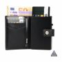 Valenta Card Wallet Leather MagSafe Luxe - zwart