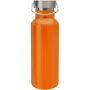 Thor 500 ml RCS gecertificeerde waterfles van gerecycled roestvrijstaal - Oranje Thor 500 ml RCS gecertificeerde waterfles van gerecycled roestvrijstaal - Oranje
