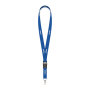 Afneembare polyester lanyard in Pantone-kleur met zeefdruk en metalen karabijnhaak Afneembare polyester lanyard in Pantone-kleur met zeefdruk en metalen karabijnhaak