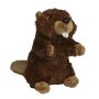 Plush beaver Brian - brown