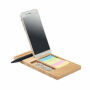 TREVIS - Bamboe bureautelefoonhouder - Hout