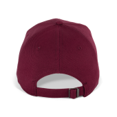 Biologisch katoenen pet met 6 panelen - K-up Gold Label Wine One Size Biologisch katoenen pet met 6 panelen - K-up Gold Label Wine One Size