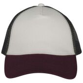 ivory/dark cherry/organic khaki